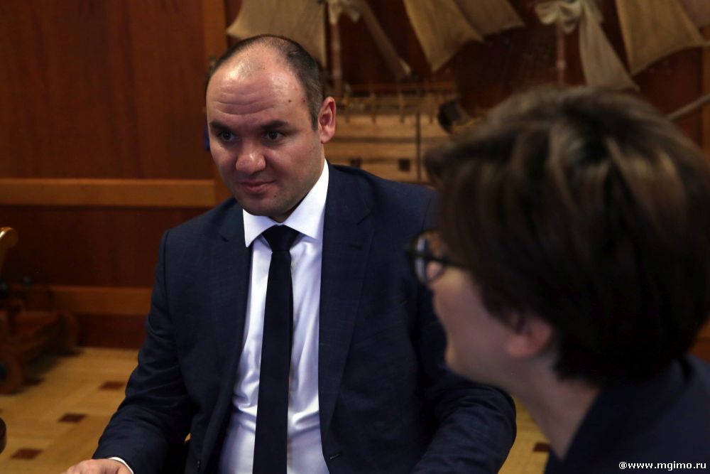 Встреча ректора МГИМО А.В.Торкунова с победителями конкурса управленцев «Лидеры России»