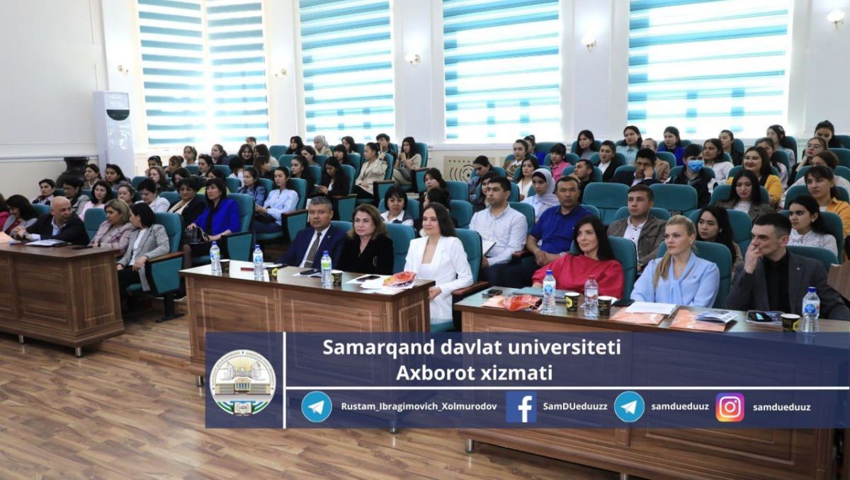 Магистранты программы по психологии на конференции в Самарканде