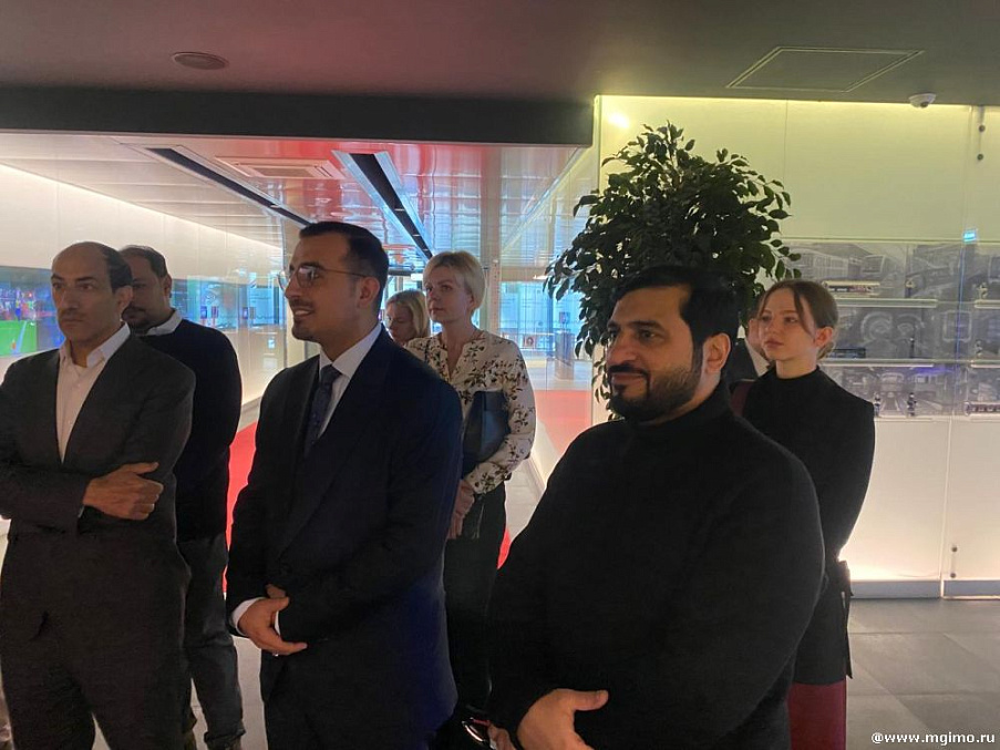 Студенты МГИМО обеспечили лингвистическое сопровождение делегации из Саудовской Аравии