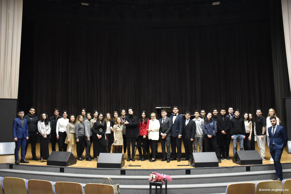 Риад Маммадов в МГИМО: музыка, объединяющая сердца