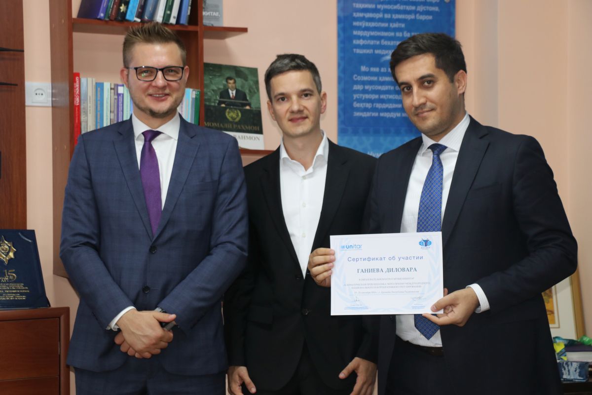 Курсы МГИМО — ЮНИТАР в Таджикистане