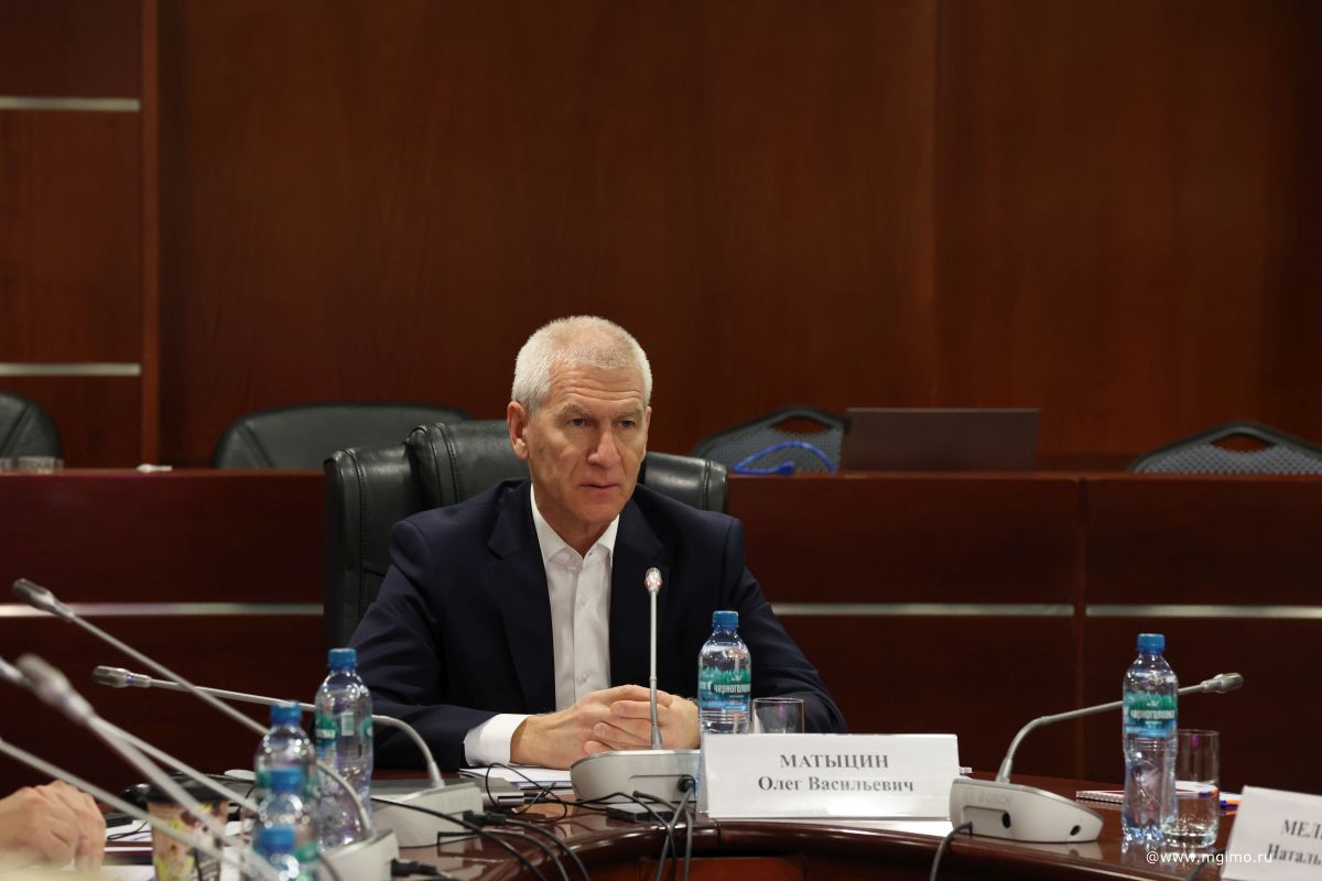 Мировой спорт: О.В.Матыцин о перспективах и состоянии современного спорта