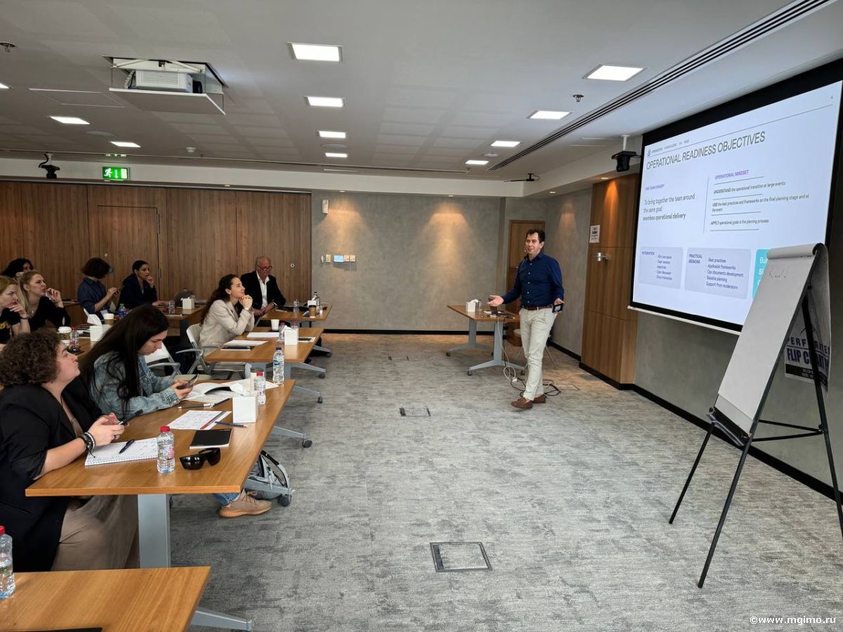 В Дубае прошел второй выездной модуль программы по мировому спорту