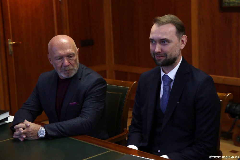 Встреча ректора МГИМО А.В.Торкунова с победителями конкурса управленцев «Лидеры России»