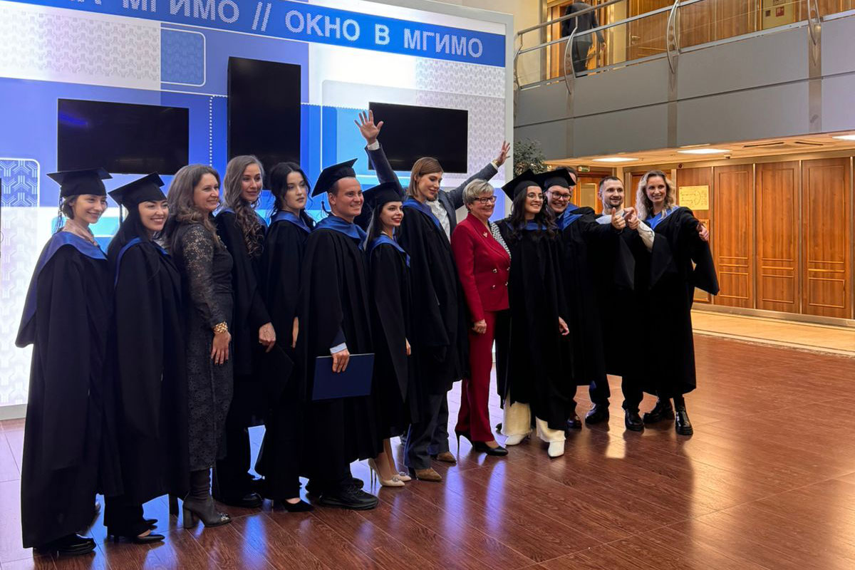 Выпускники пятого потока магистратуры «Спортивная дипломатия» получили дипломы
