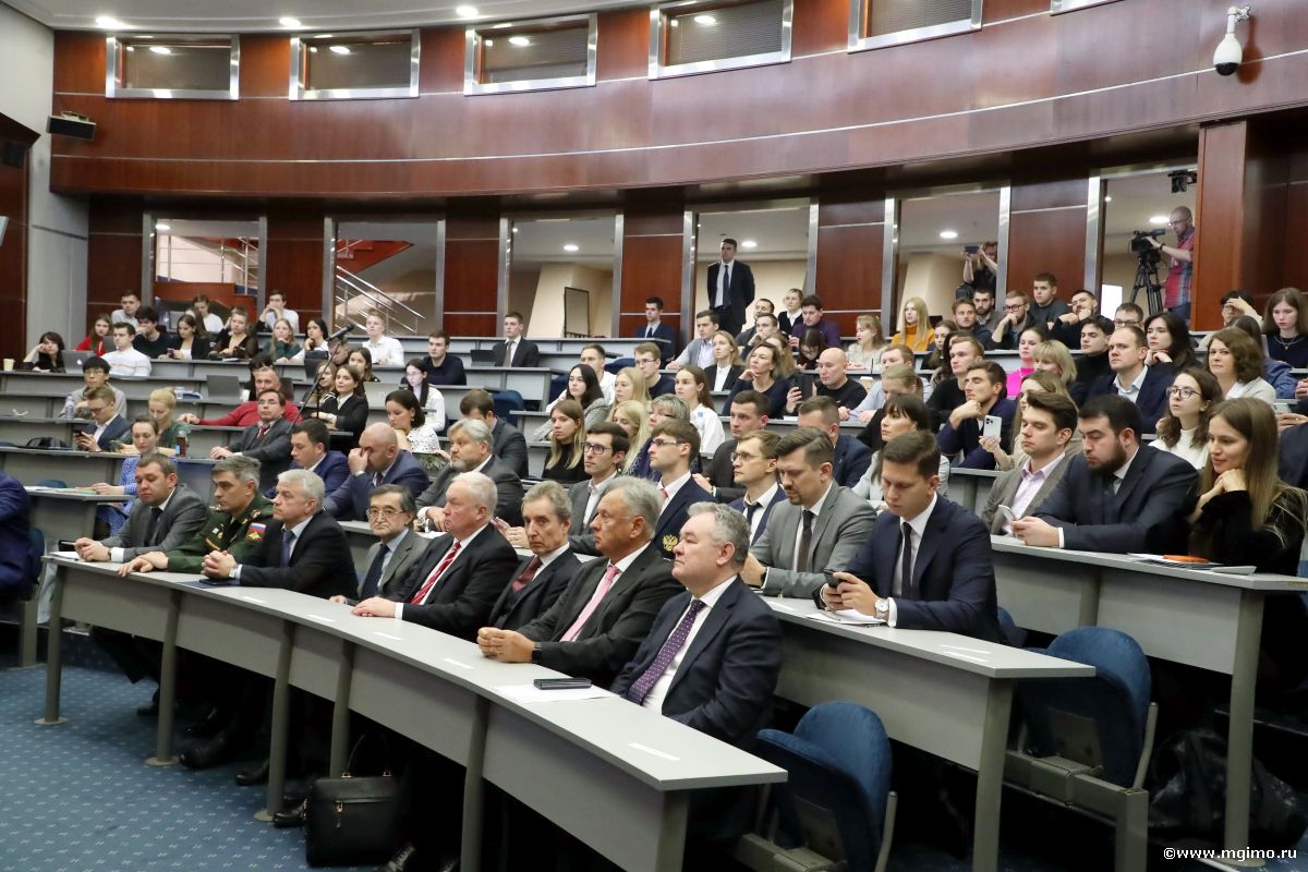 Лекция И.Е.Левитина в МГИМО