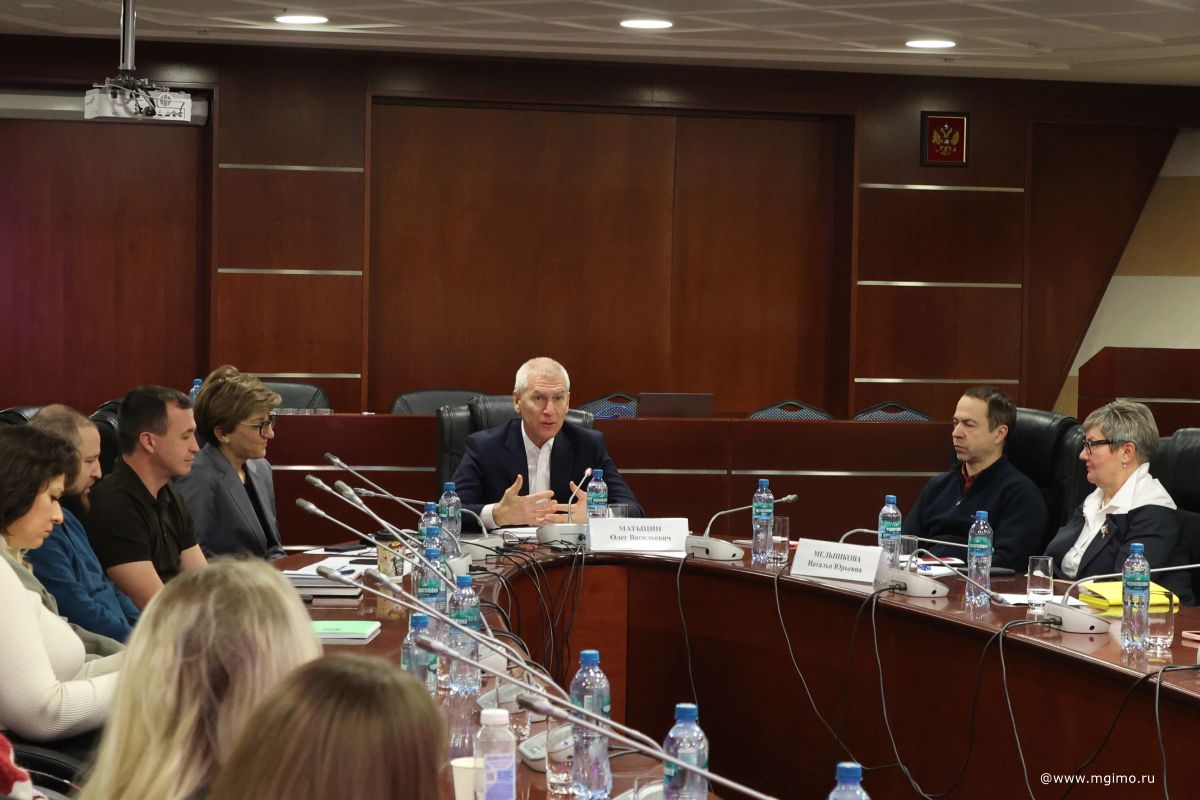 Мировой спорт: О.В.Матыцин о перспективах и состоянии современного спорта