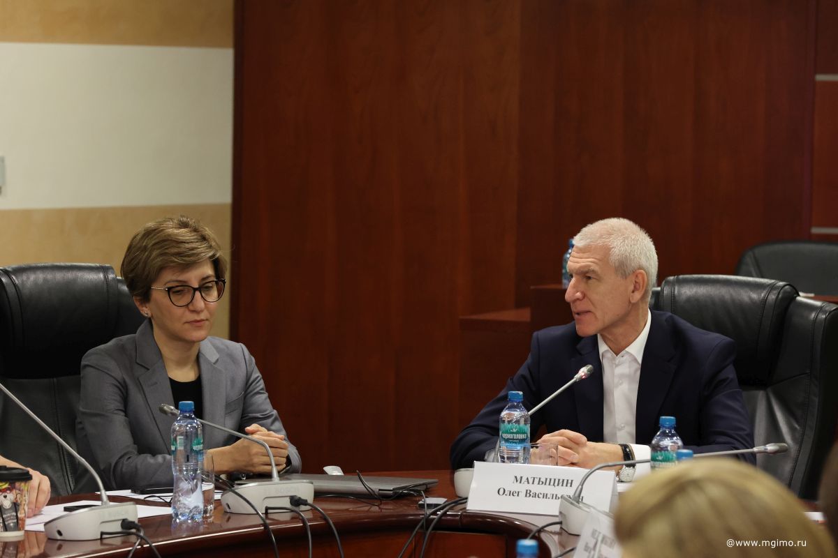 Мировой спорт: О.В.Матыцин о перспективах и состоянии современного спорта