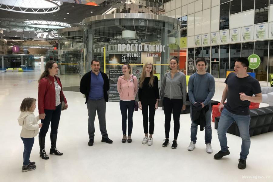 Спортивные дипломаты в технопарке «Сколково»