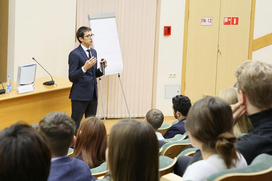Лекция ведущих специалистов Сбербанка в Школе бизнеса МГИМО