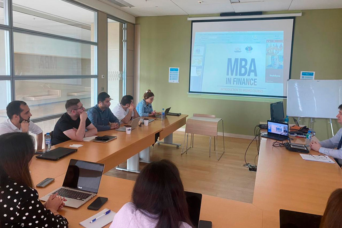 Старт модуля программы MBA «Finance» в Баку