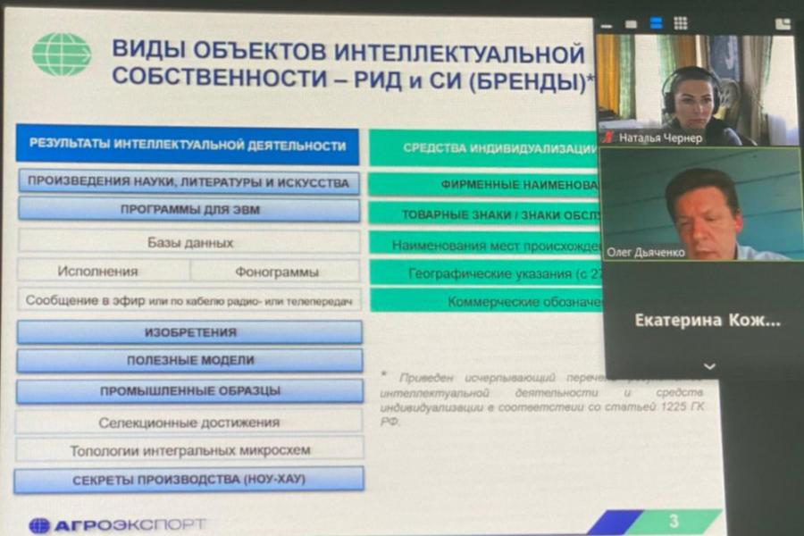Онлайн-семинар «Защита интеллектуальной собственности»