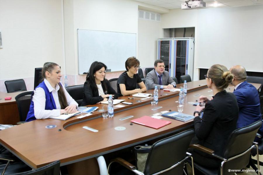 Встреча с делегацией AACSB
