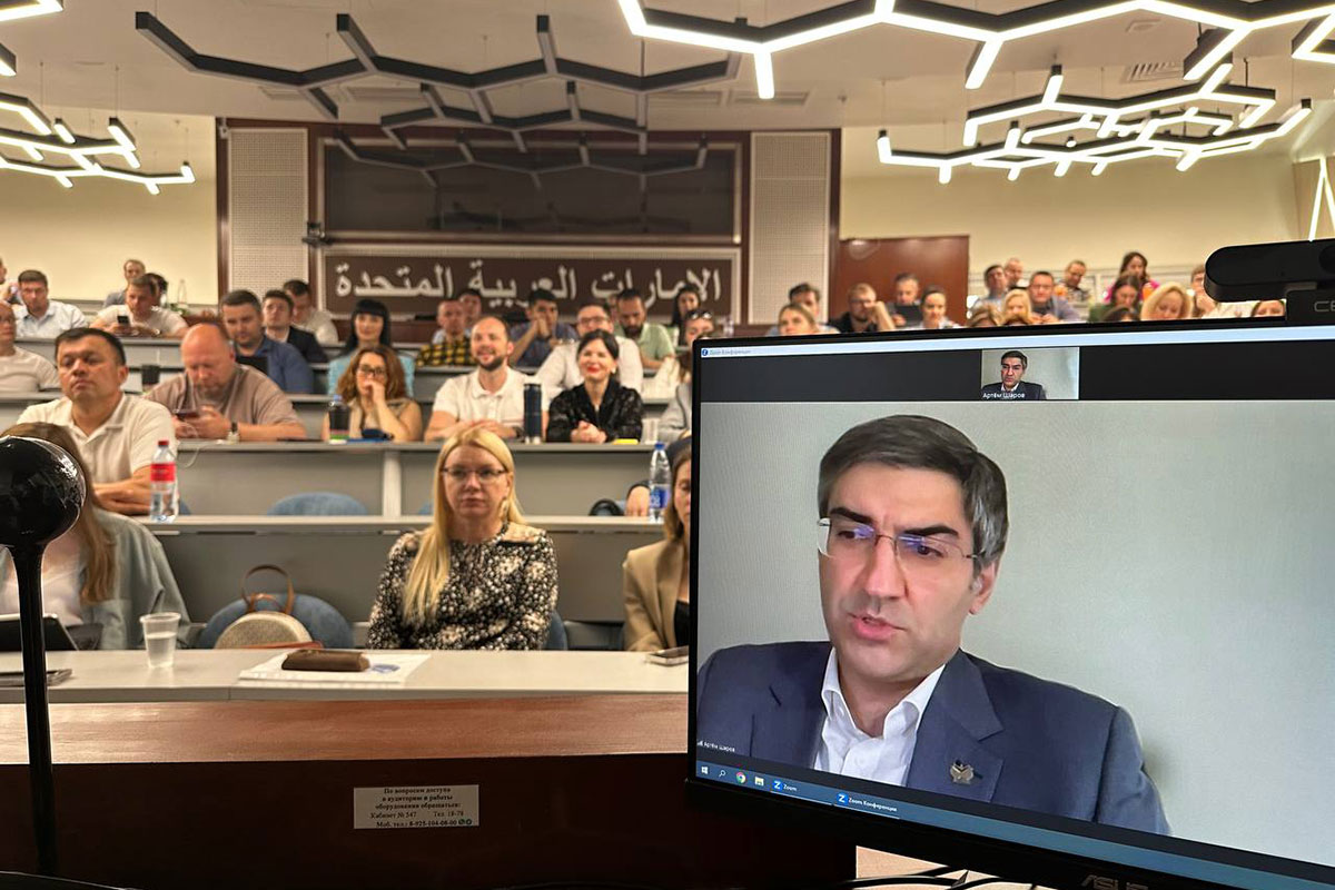 Лекция А.Шарова для слушателей МВА
