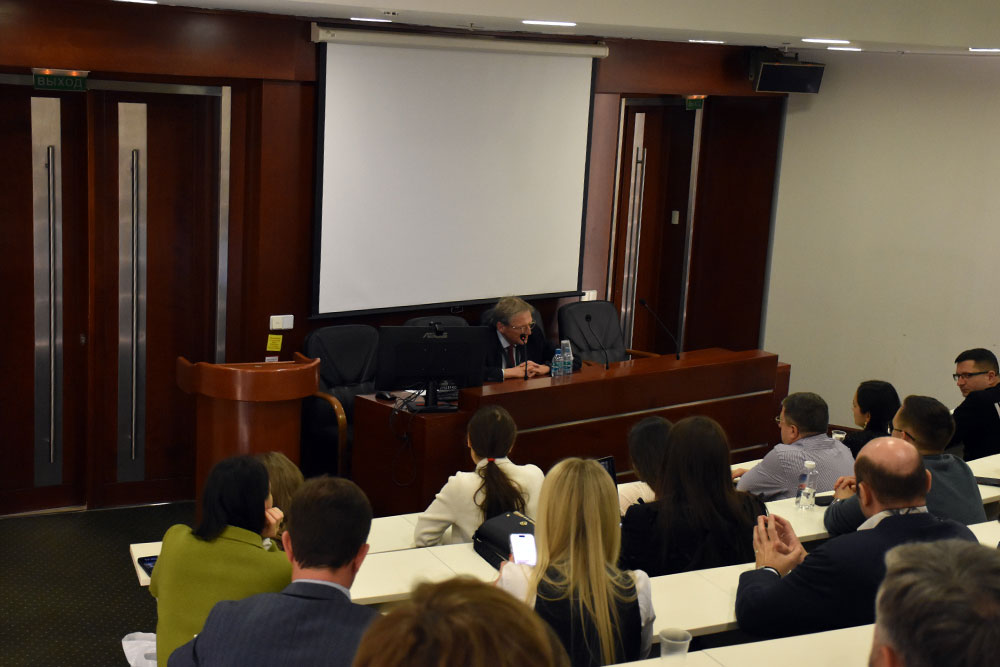 Лекция Бориса Титова для слушателей программы МВА Школы бизнеса