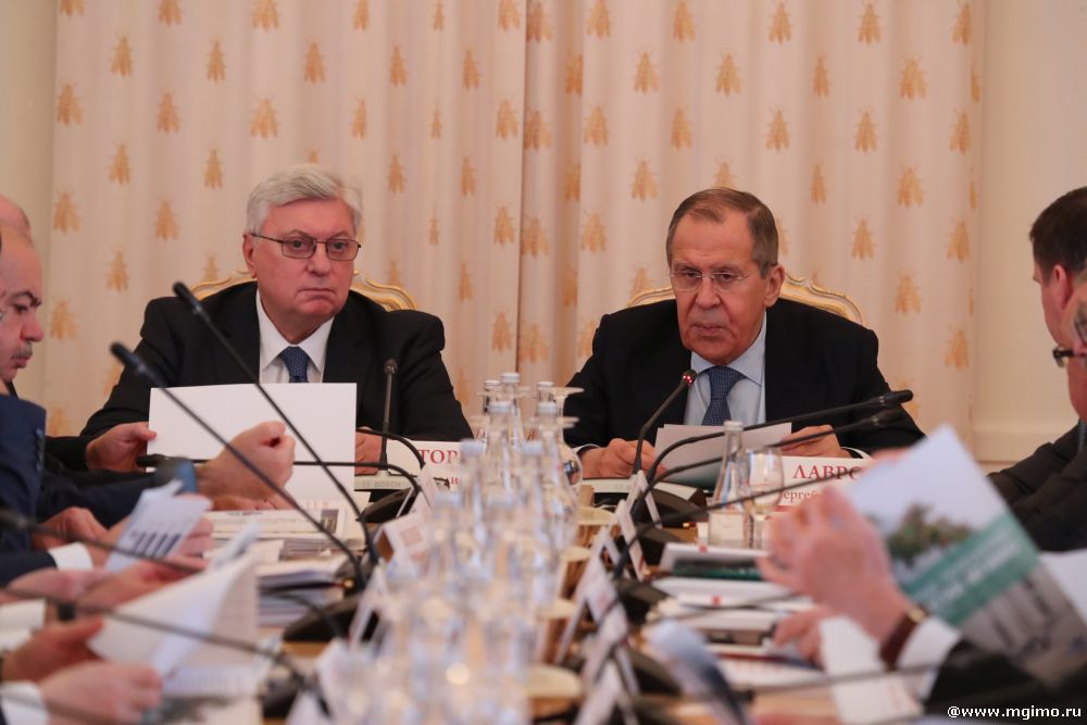 С.В.Лавров и А.В.Торкунов отметили достижения Центра спортивной дипломатии