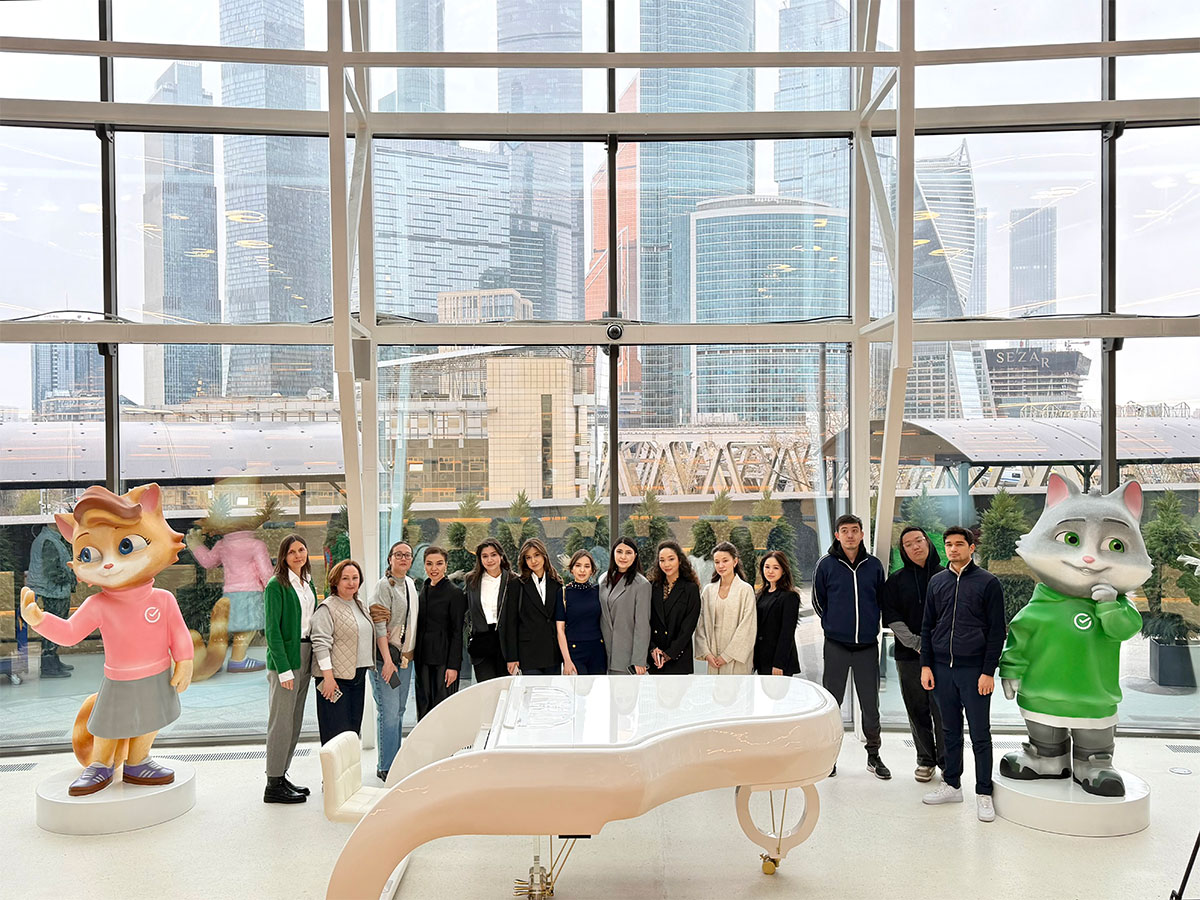 В гости к Сберу: студенты МГИМО-Ташкент познакомились с экосистемой компании