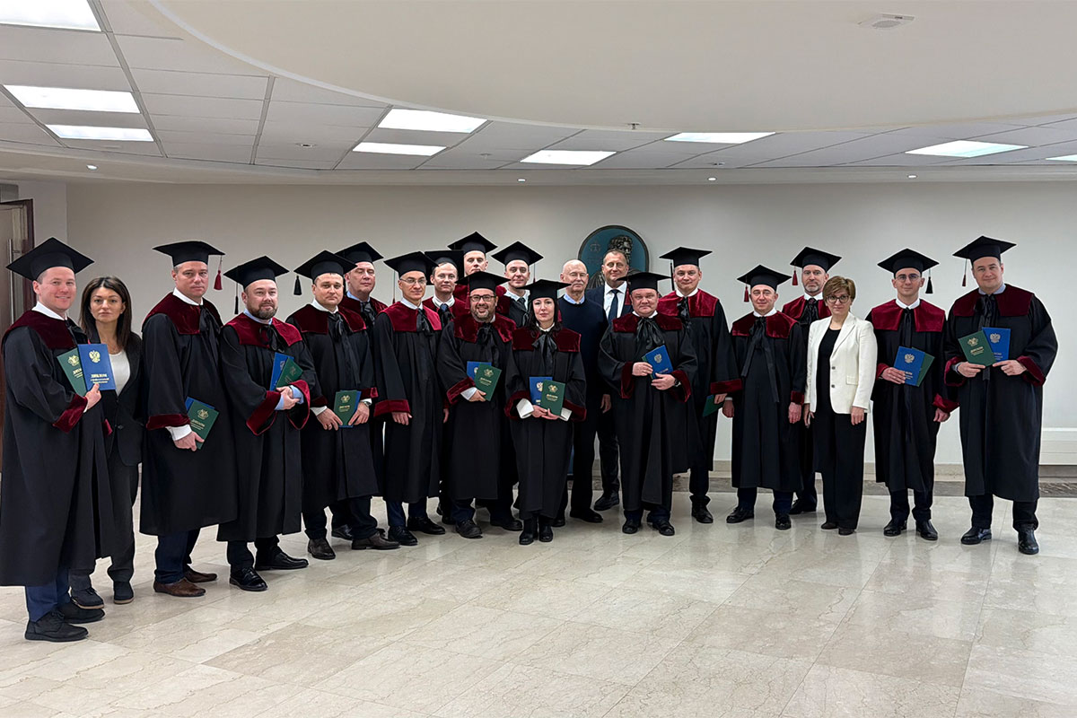 Вручение дипломов МВА представителям ПАО «Магнитогорский металлургический комбинат» 